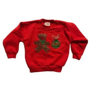 Vintage USA Kids 3T Ugly Christmas Sweater